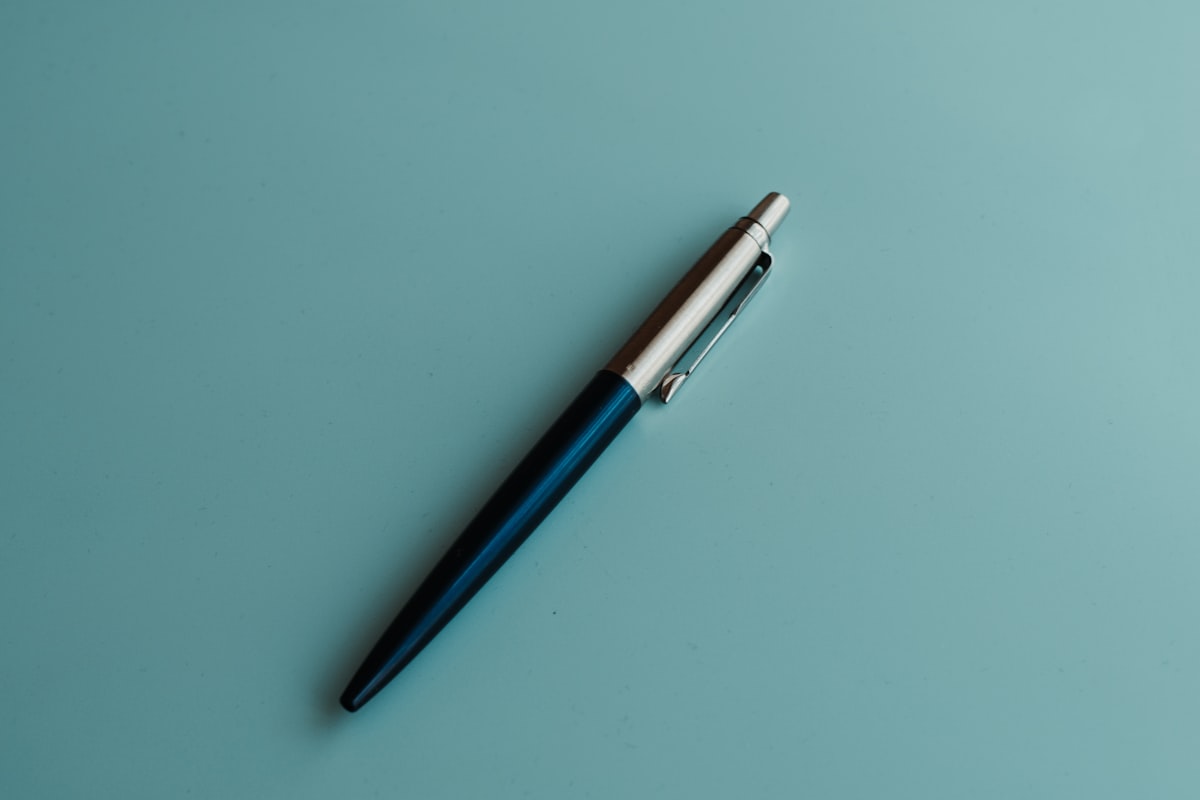Stylo bille OM bleu ciel