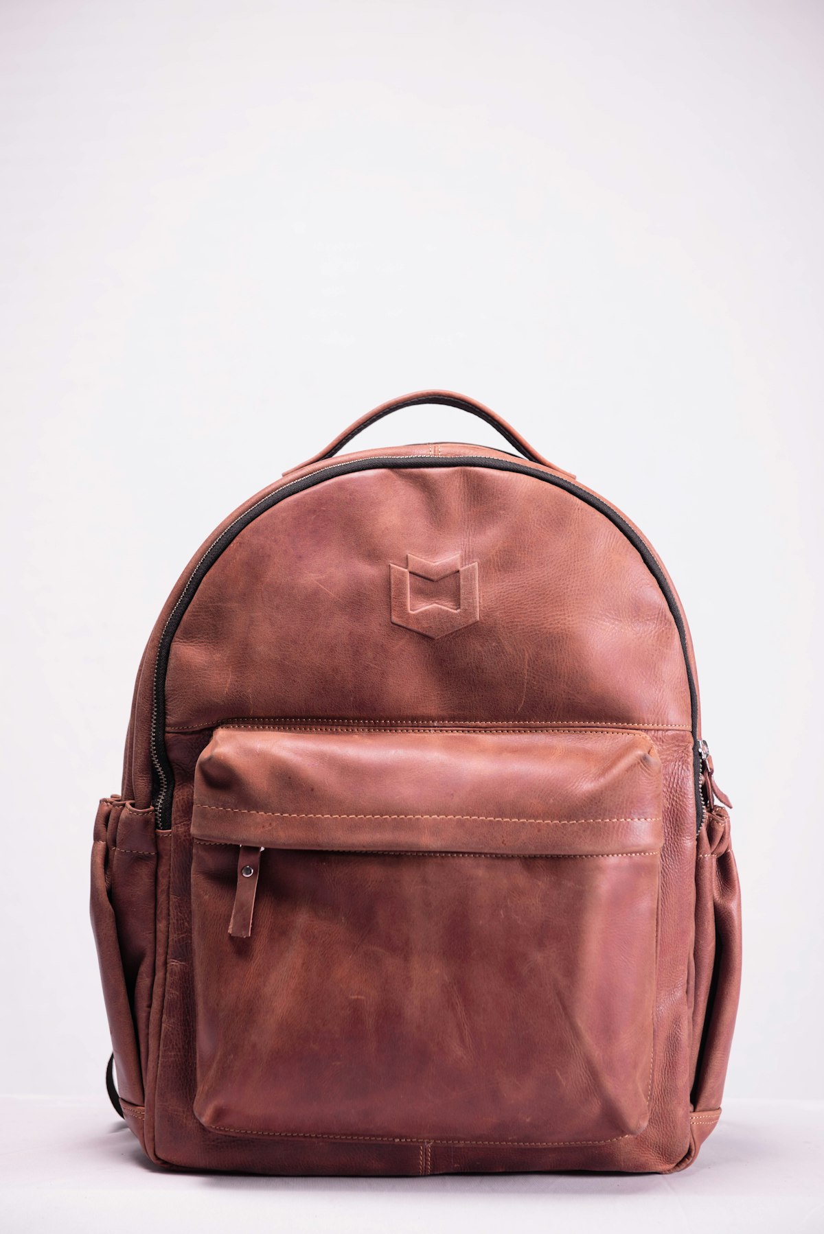 Sac à dos cuir Vieux-Port — collection La Plume Dorée